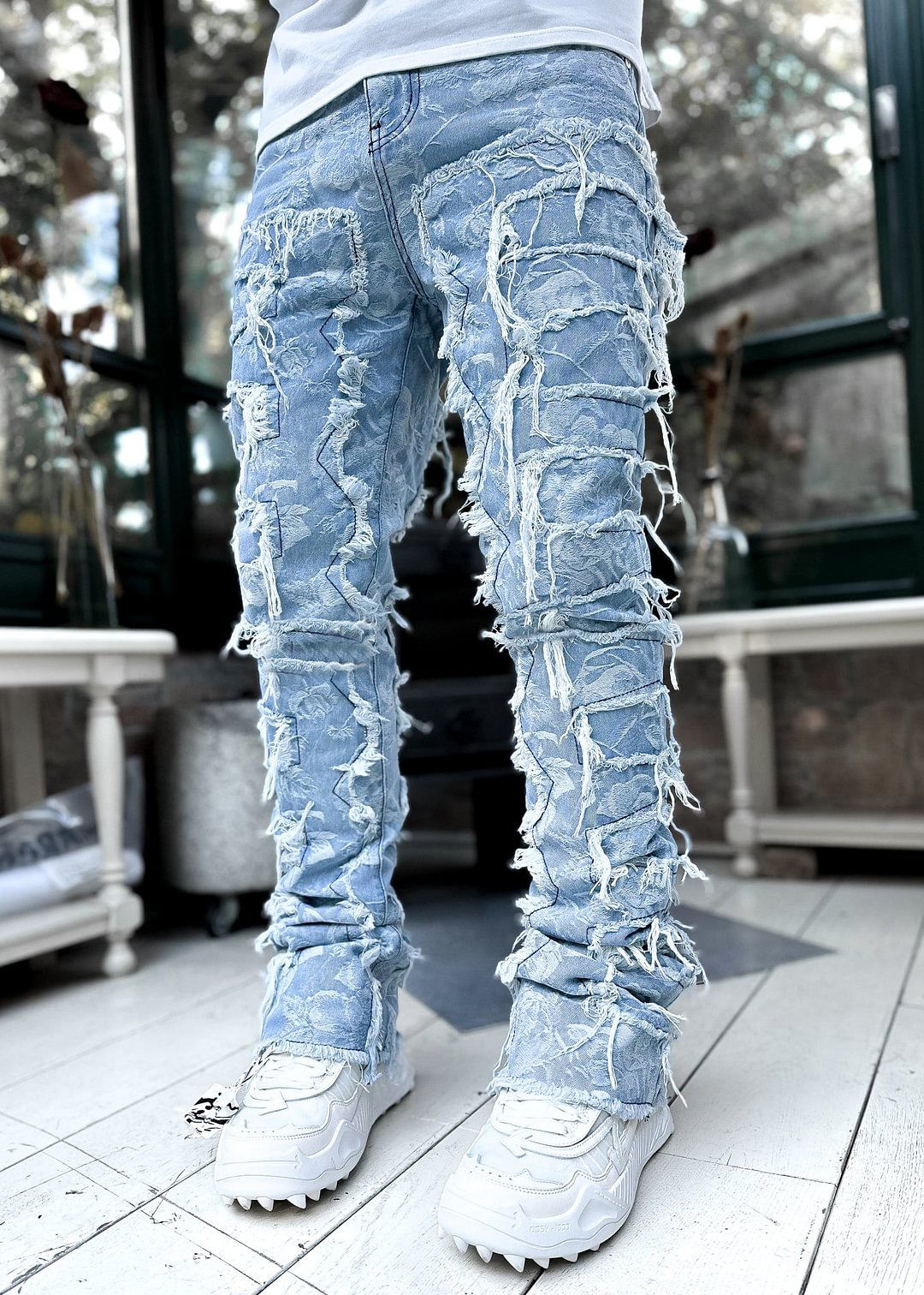 Men'S Fashion Jeans 2025 - 2025 new men's denim straight-leg pants,