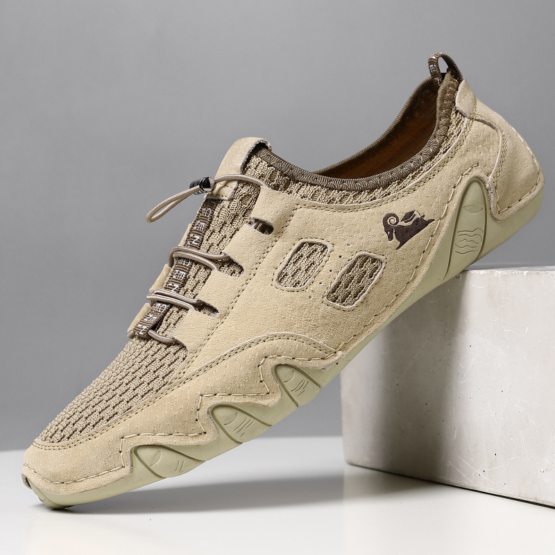 Mens Fashion Trainers - Men Fashion Sneakers Mesh Casual Shoes