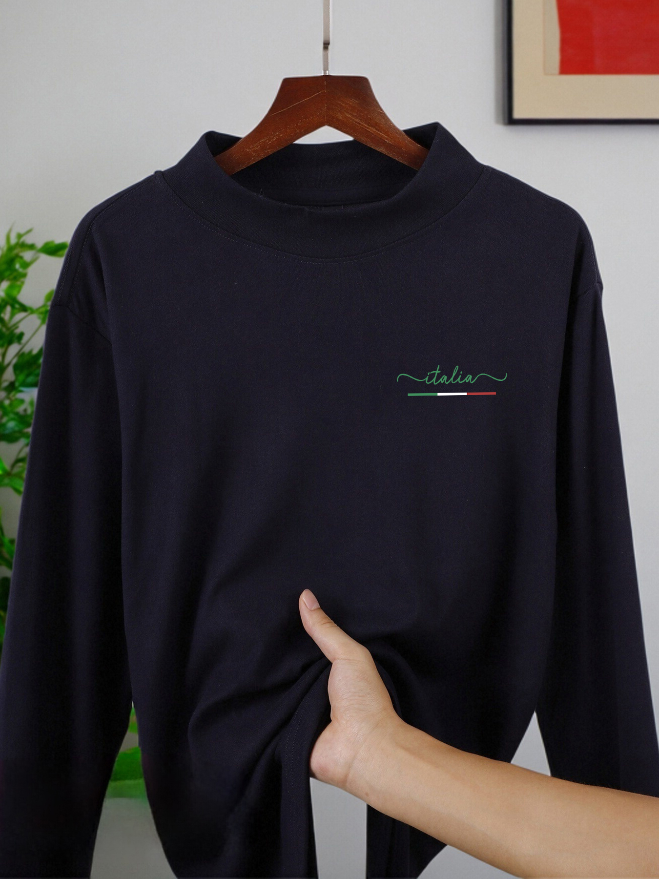 Men'S Winter Fashion - Classic Colors Representing Italy Pattern Men'S