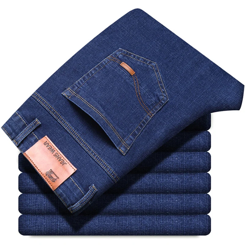 Men'S Fashion Jeans 2025 - 2025 New Business Men's Jeans Casual