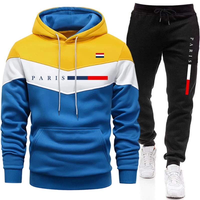 Men'S Winter Fashion - Urban Casual Fashion Hoodie Sportswear Paris