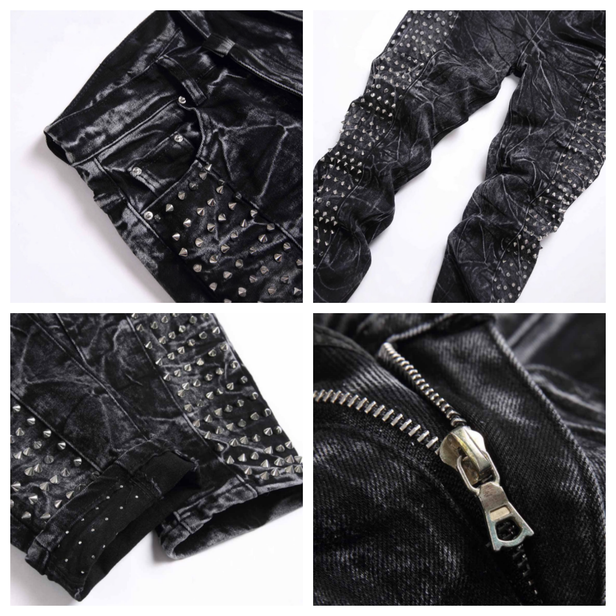 Men'S Fashion Jeans 2025 - 2025 new retro punk high street