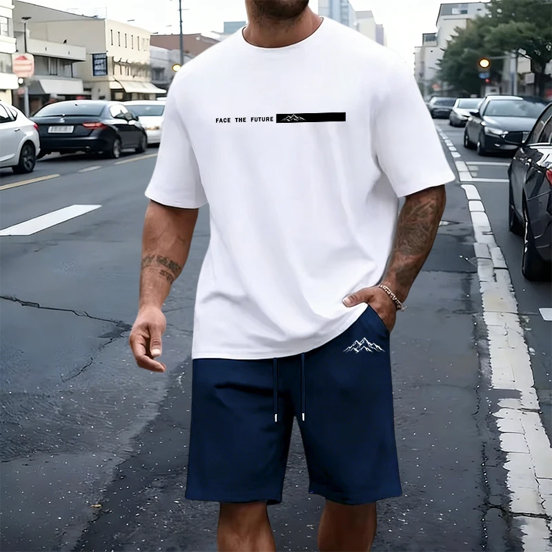 Fashion Mens T-Shirt Tracksuit - огляд і ціна Mens Fashion Trend