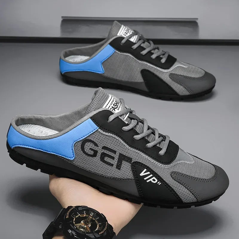 Men Slippers Trend Baotou Shoe - огляд і ціна Mens Fashion Trainers