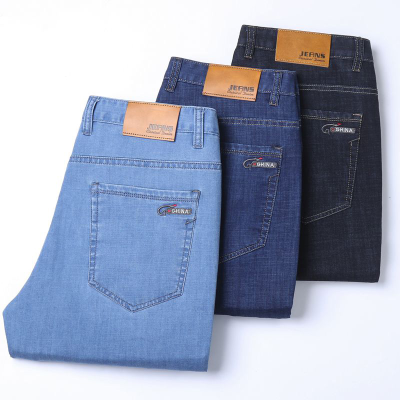2025 Spring Summer Thin Classi - огляд і ціна Men'S Fashion Jeans 2025