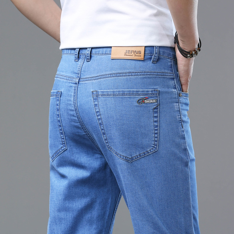 2025 Spring Summer Thin Classi - огляд і ціна Men'S Fashion Jeans 2025