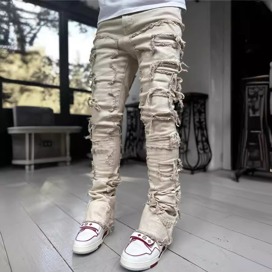 2025 new men's denim straight- - огляд і ціна Men'S Fashion Jeans 2025