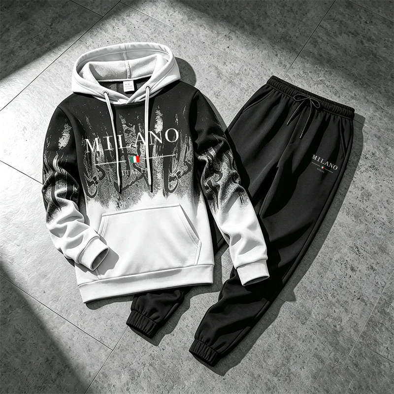 Italy Fashion Sportswear 2pcs  - огляд і ціна Men'S Winter Fashion