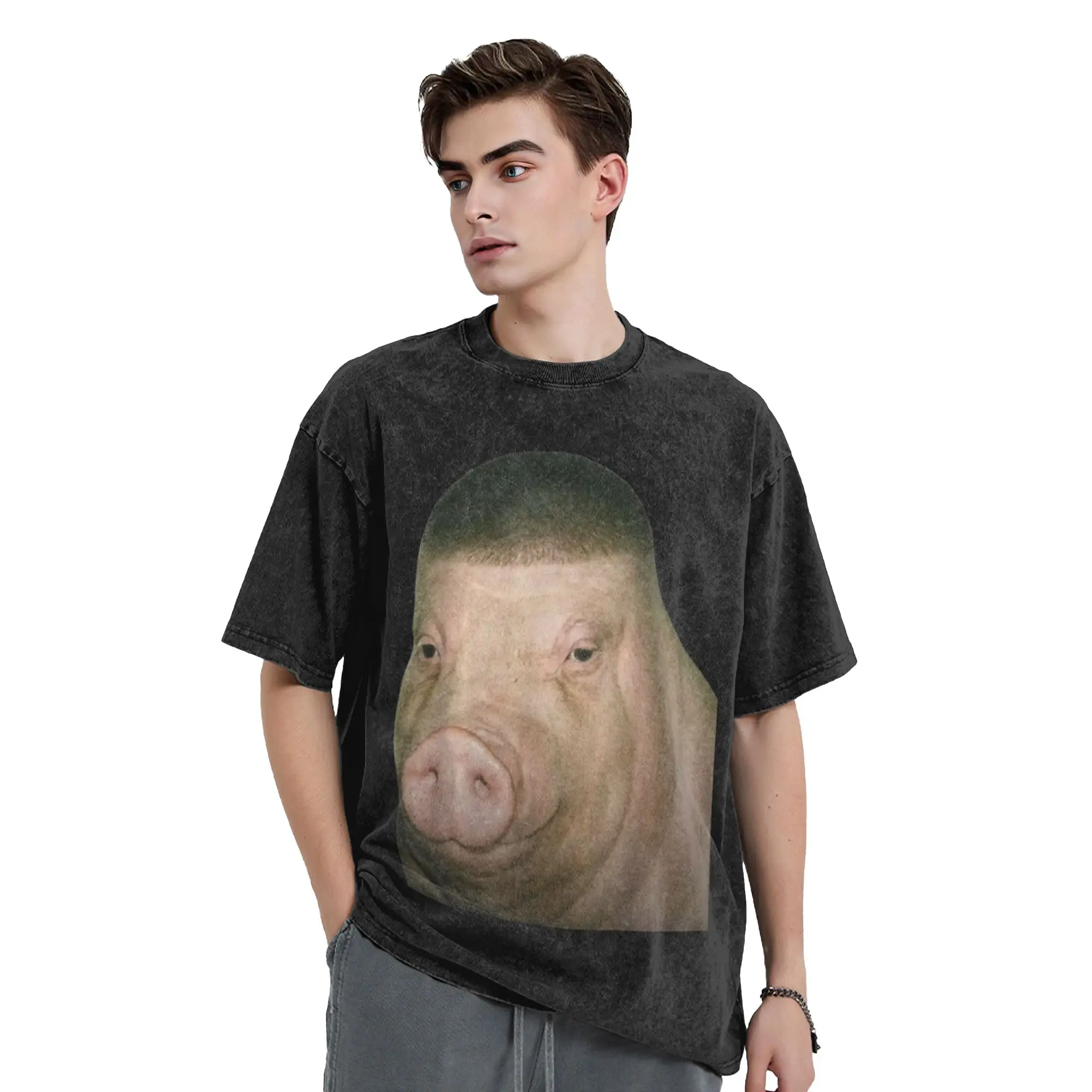 Pig Wig Funny John Pork Fade H - огляд і ціна Men'S Fashion Haircuts