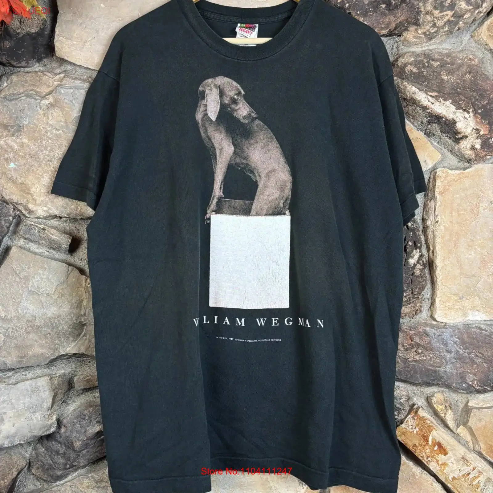 Vintage 1990s William Wegman D - огляд і ціна Xl Men'S Fashion