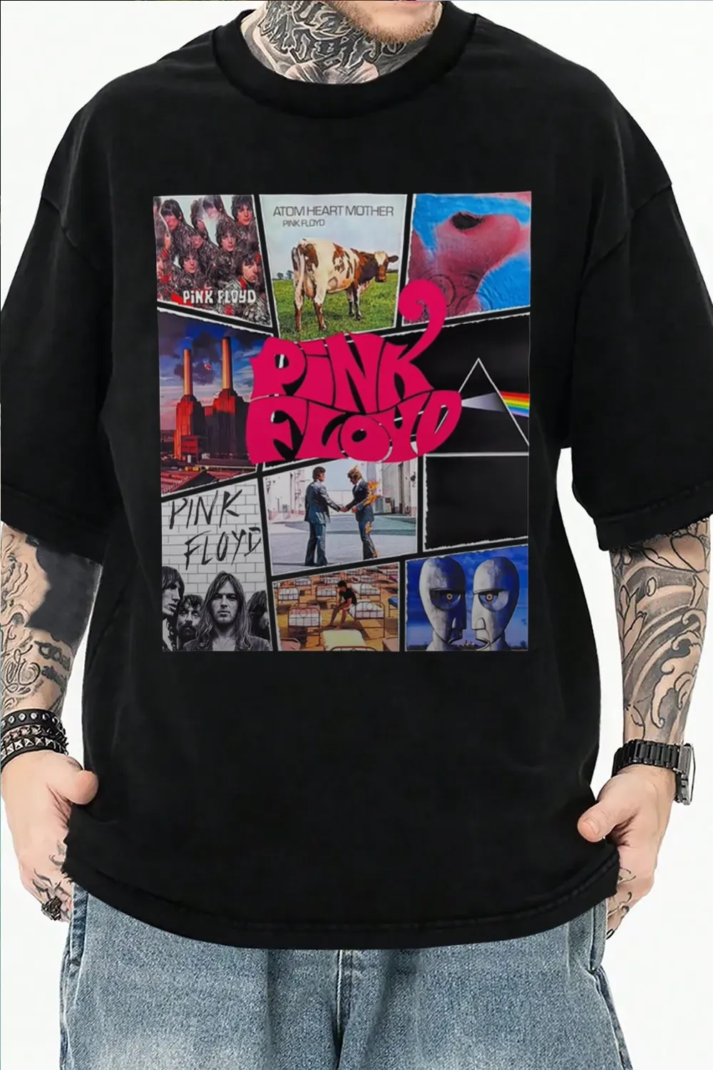 Best 2026 Pink Floyd Graphic C - огляд і ціна Men'S Fashion Pink Shirt