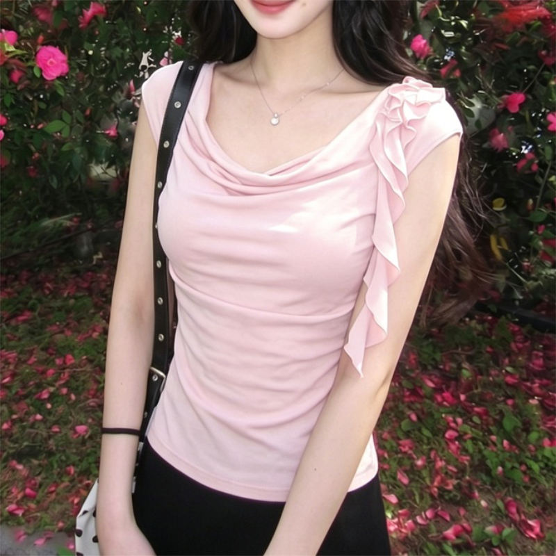 Solid Top Summer New Women Sho - огляд і ціна Men'S Fashion Pink Shirt