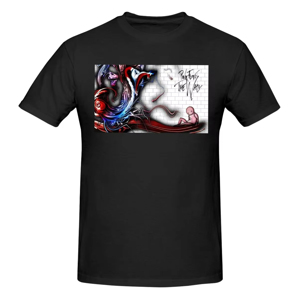 Grunge Vintage Pink Floyd Patt - огляд і ціна Men'S Fashion Pink Shirt