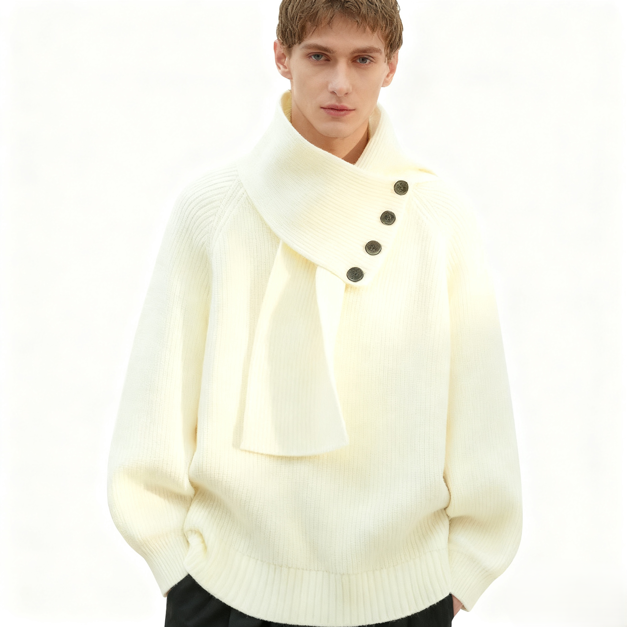 Couple's autumn and winter sca - огляд і ціна Mens Fashion Combination