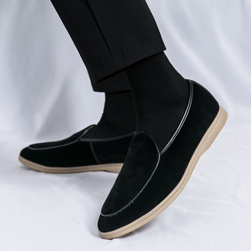 Fashion Men Luxury Brand Loafe - огляд і ціна Suede Loafers Men