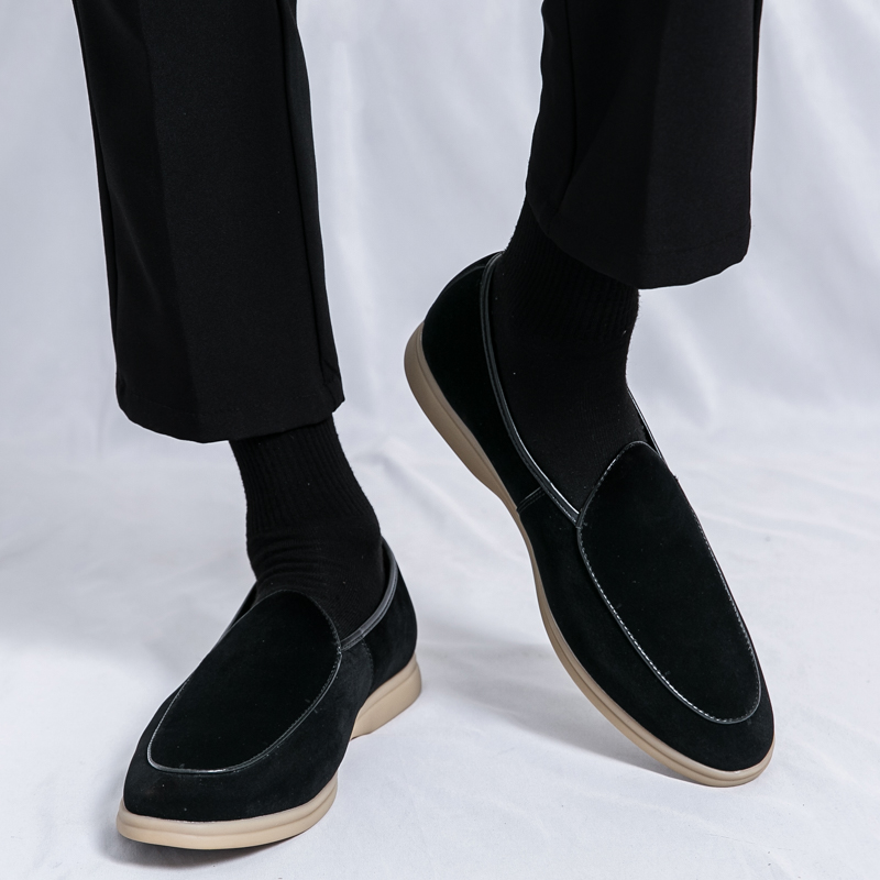 Fashion Men Luxury Brand Loafe - огляд і ціна Suede Loafers Men
