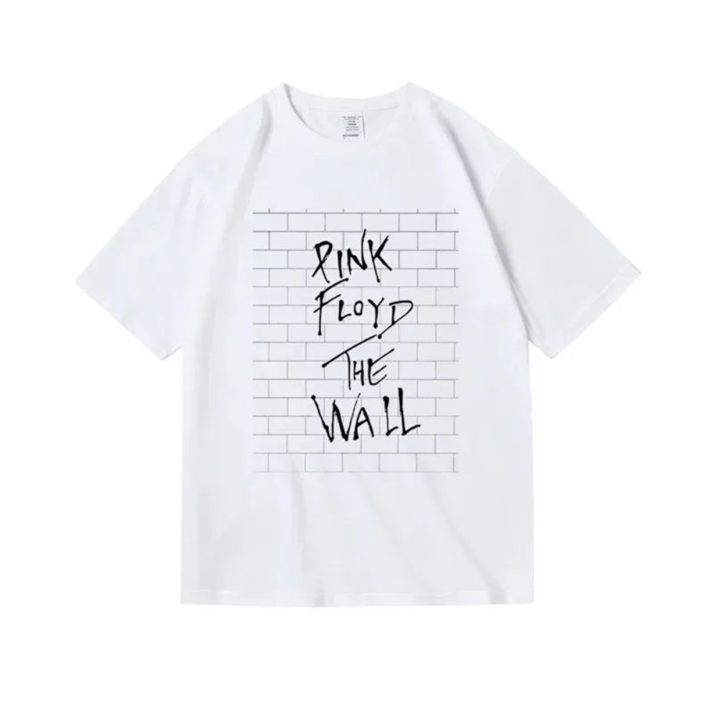 Pink Floyd The Moon Album T-sh - огляд і ціна Men'S Fashion Pink Shirt