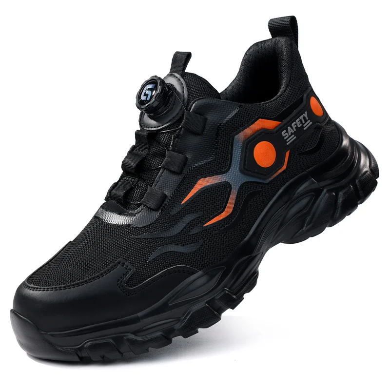 Men  Steel Toe Work Shoes Fash - огляд і ціна Mens Fashion Trainers