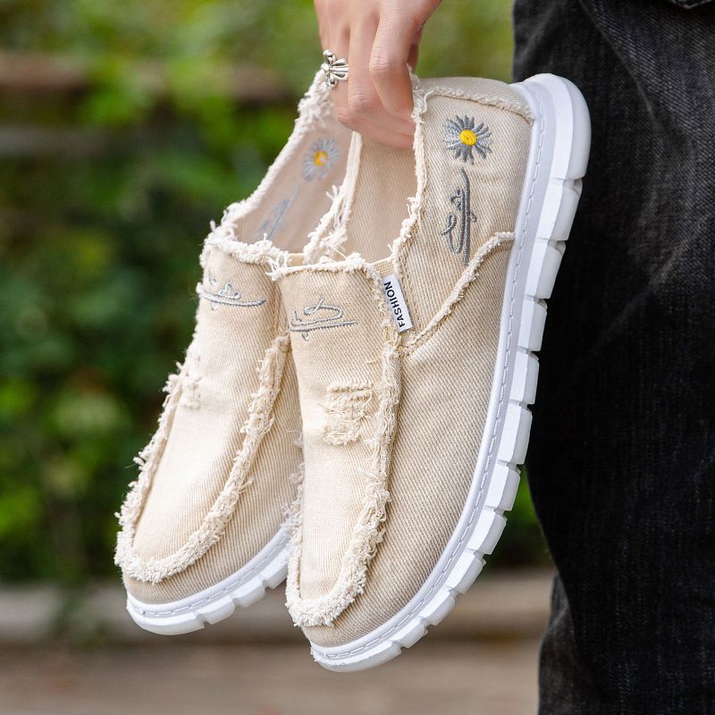Fashion Print Canvas Shoes Men - огляд і ціна Mens Fashion Trainers