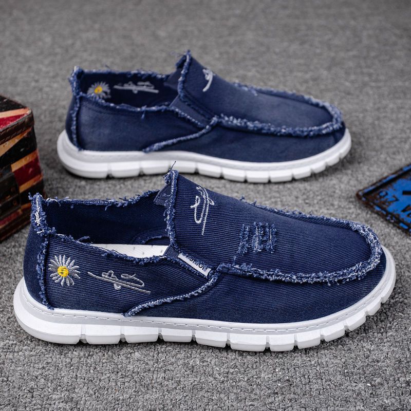 Fashion Print Canvas Shoes Men - огляд і ціна Mens Fashion Trainers