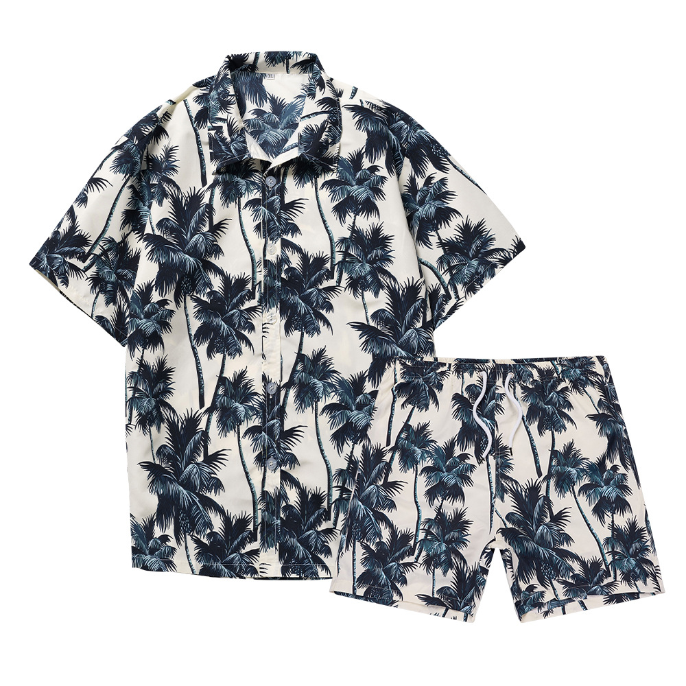 Hawaiian Coconut Tree 3D Print - огляд і ціна Mens Fashion Trend
