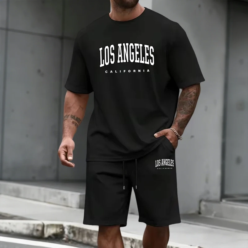 Men's Tracksuit Short Sleeve T - огляд і ціна Mens Fashion Trend