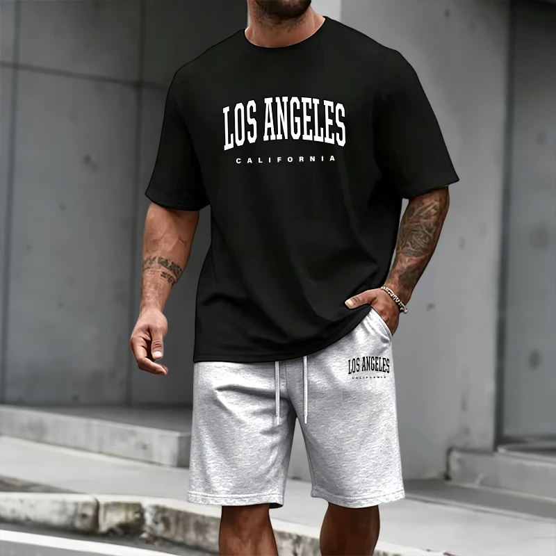 Men's Tracksuit Short Sleeve T - огляд і ціна Mens Fashion Trend