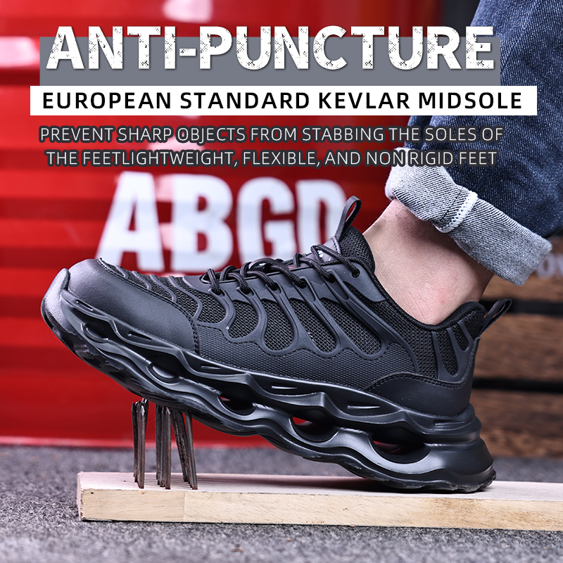 Fashion Sneakers Safety Shoes  - огляд і ціна Mens Fashion Trainers
