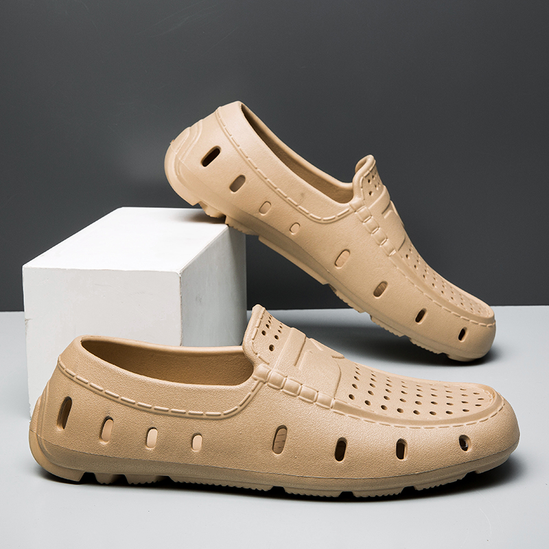 YUYIN Men's Eva Slippers Non-s - огляд і ціна Suede Loafers Men