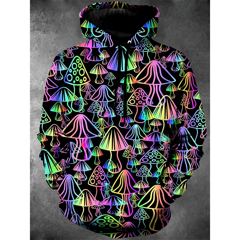 Magic Mushrooms Colorful Essen - огляд і ціна Men'S Fashion Essentials 2025