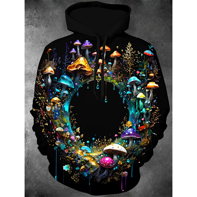 Magic Mushrooms Colorful Essen - огляд і ціна Men'S Fashion Essentials 2025