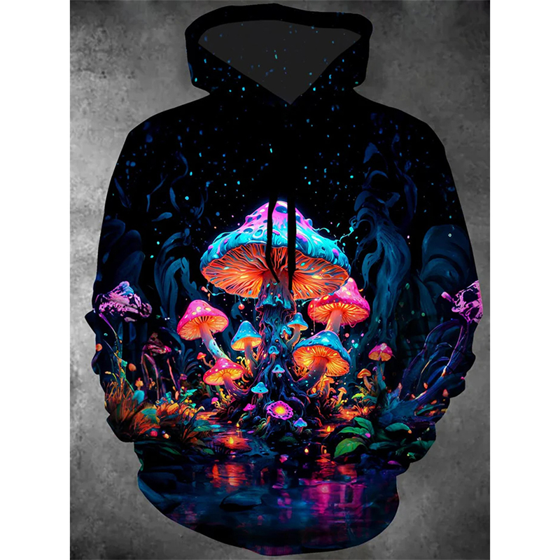 Magic Mushrooms Colorful Essen - огляд і ціна Men'S Fashion Essentials 2025