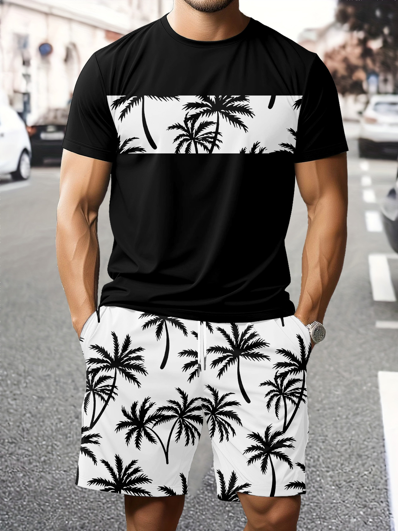 2026 Summer Fashion T-Shirt an - огляд і ціна Mens Fashion Trend