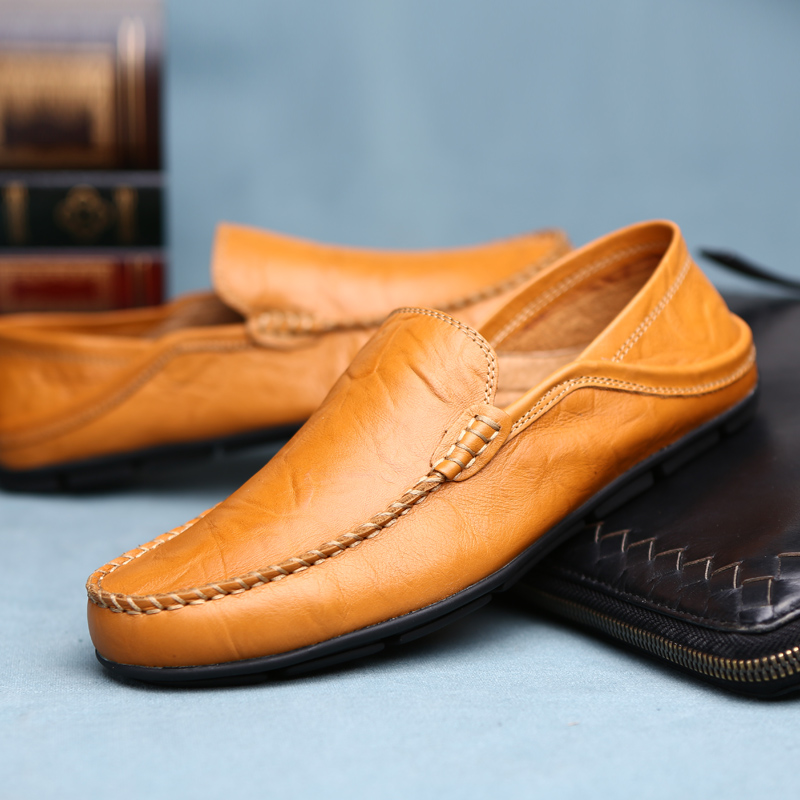 Men's Leather Casual loafers S - огляд і ціна Suede Loafers Men