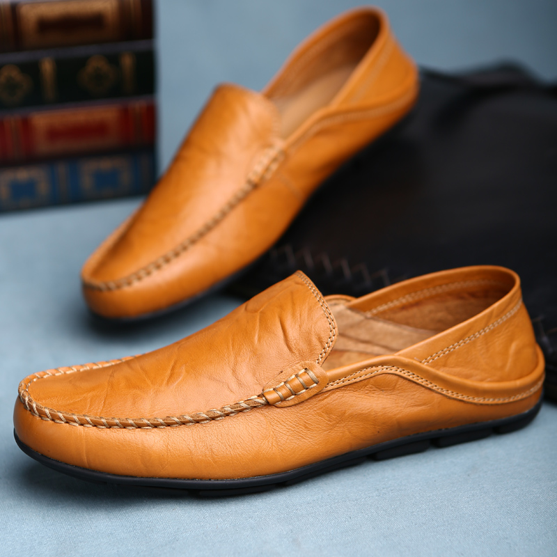 Men's Leather Casual loafers S - огляд і ціна Suede Loafers Men