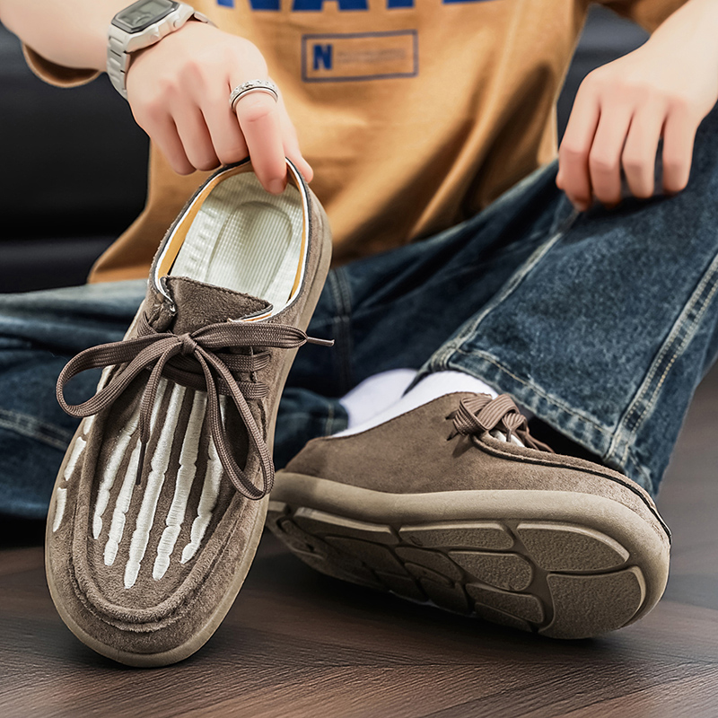 Men Exclusive Loafers British  - огляд і ціна Suede Loafers Men