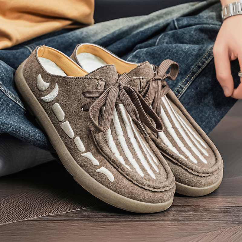 Men Exclusive Loafers British  - огляд і ціна Suede Loafers Men