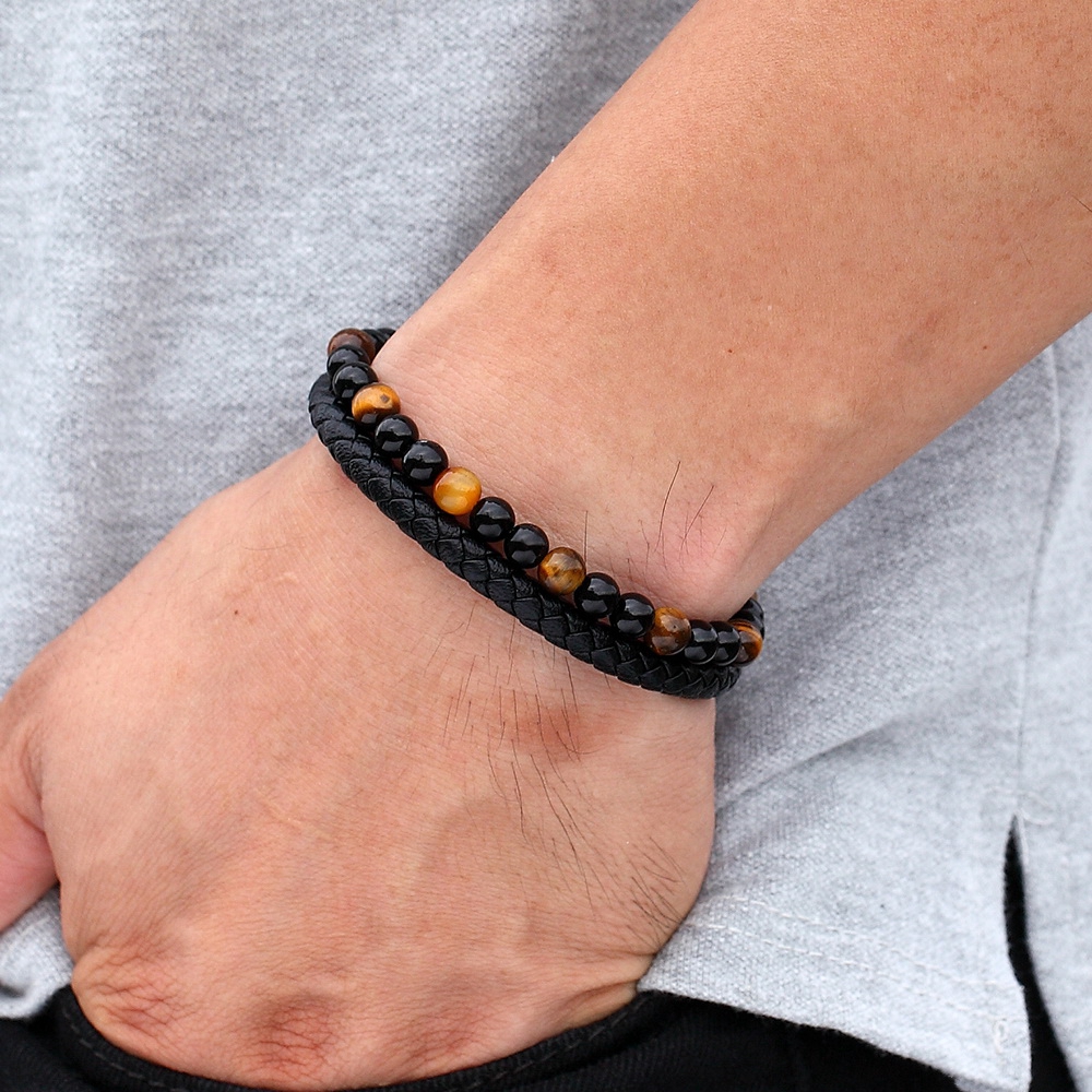 XQNI Classic Special Style Lea - огляд і ціна Mens Fashion Combination