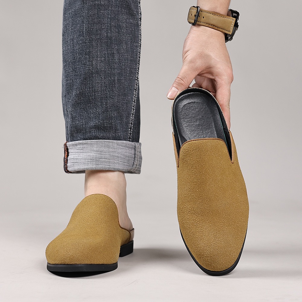 suede mules for man loafers fo - огляд і ціна Suede Loafers Men