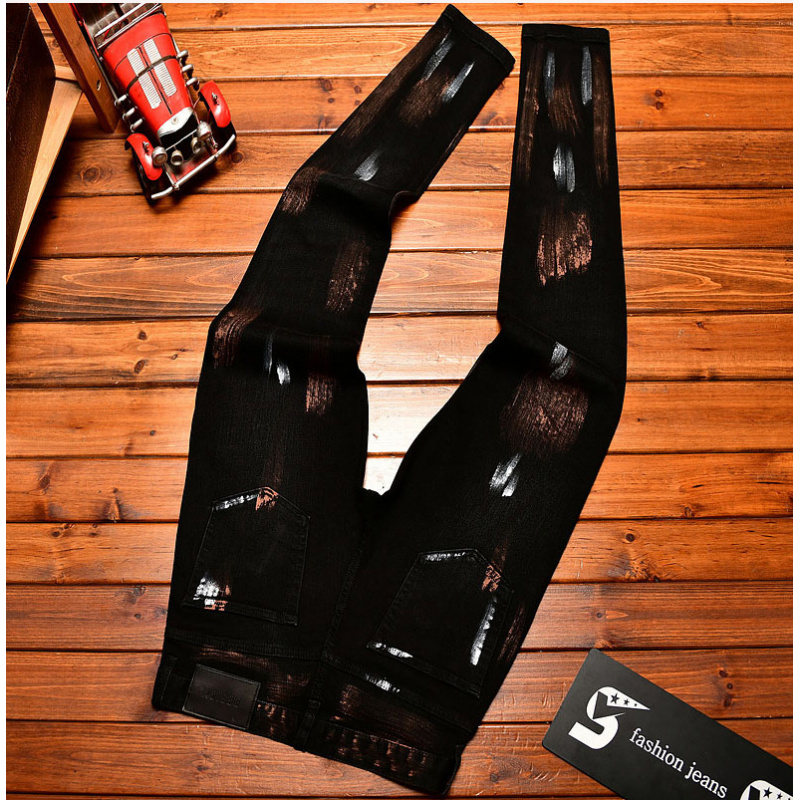 2025 Autumn Black Jeans Men's  - огляд і ціна Men'S Fashion Jeans 2025