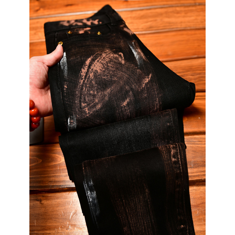 2025 Autumn Black Jeans Men's  - огляд і ціна Men'S Fashion Jeans 2025