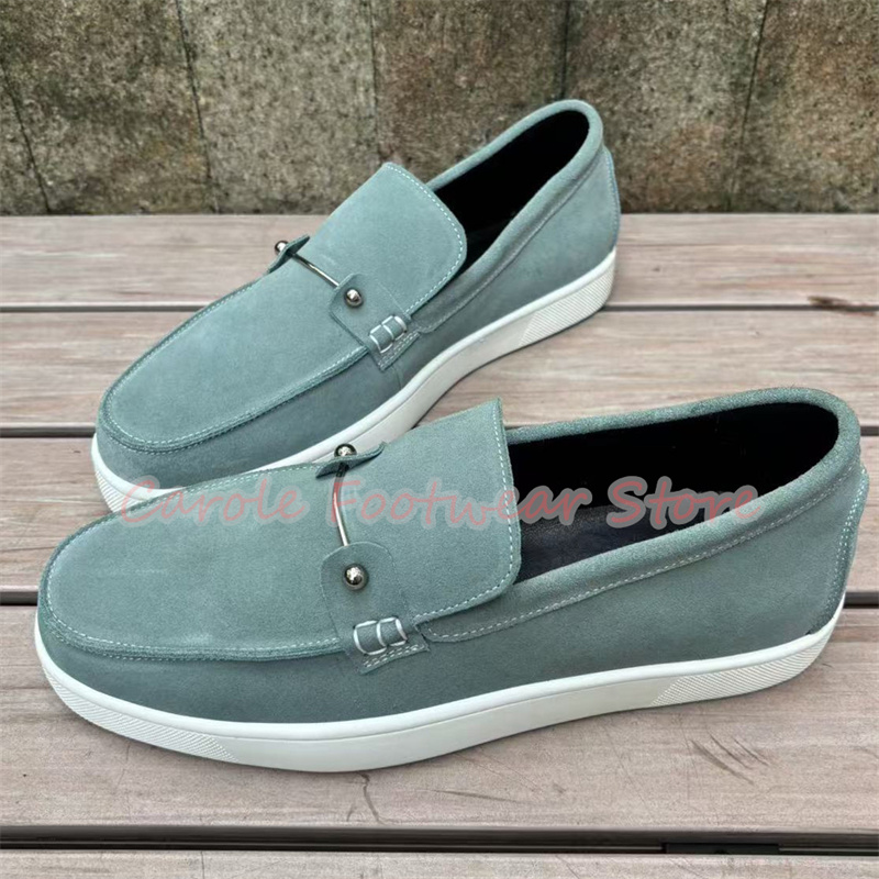 Male Comfortable Business Casu - огляд і ціна Suede Loafers Men