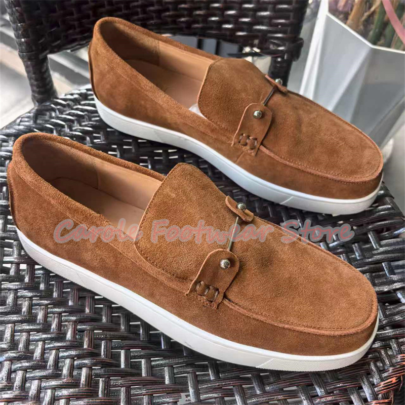 Male Comfortable Business Casu - огляд і ціна Suede Loafers Men