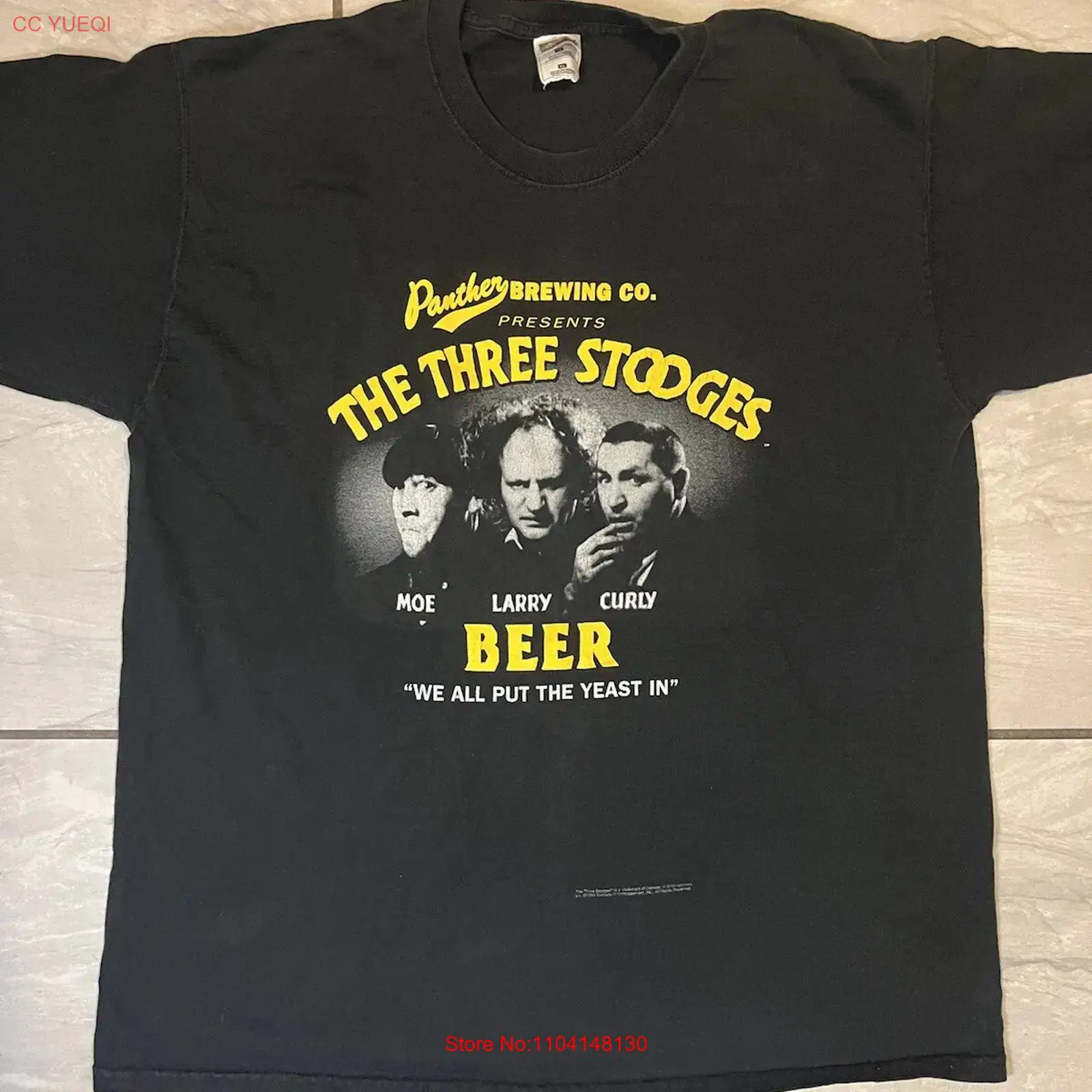 Vtg The Three Stooges Panther  - огляд і ціна Xl Men'S Fashion