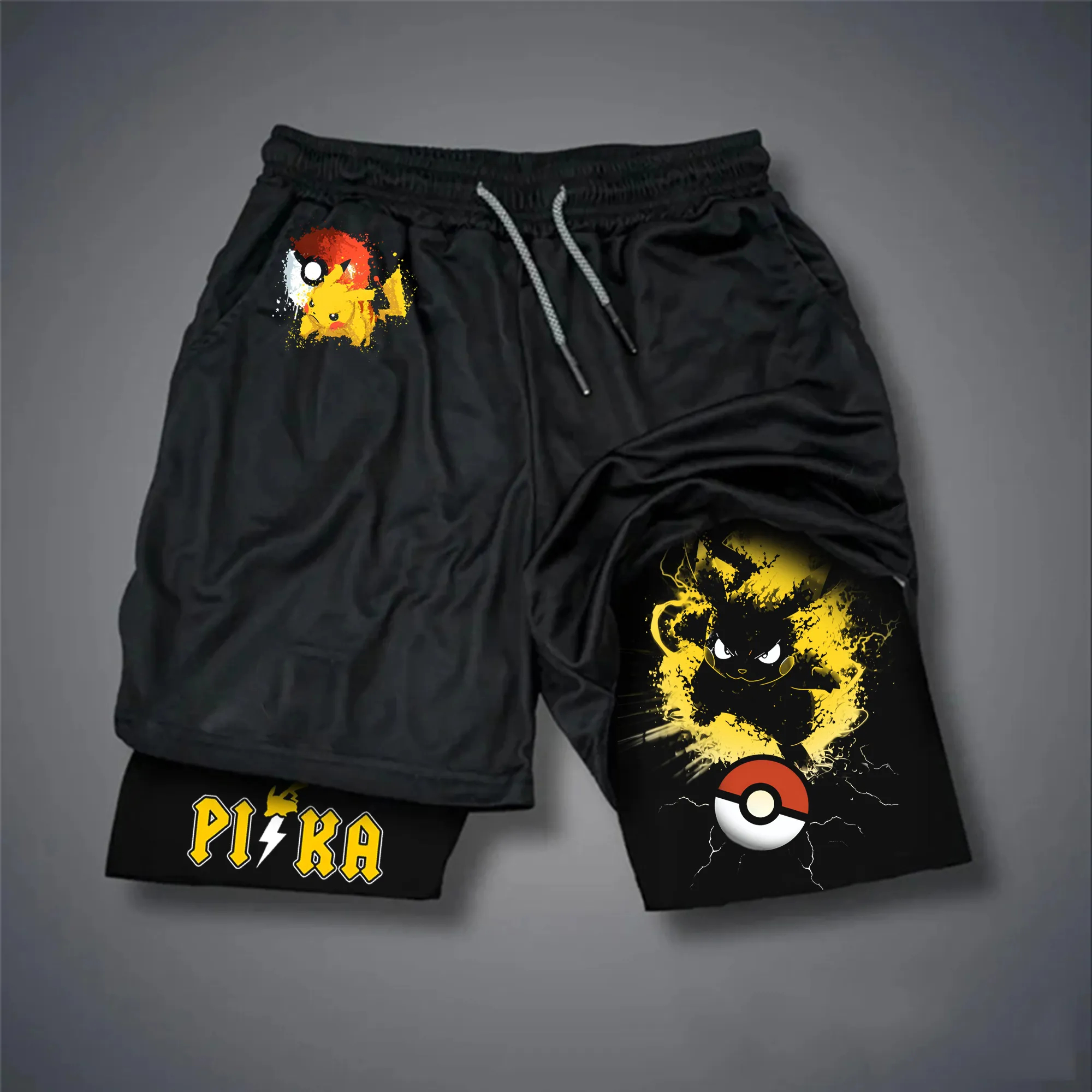 Pokemon Rayquaza Shorts Men Co - огляд і ціна Men'S Fashion Pants 2025