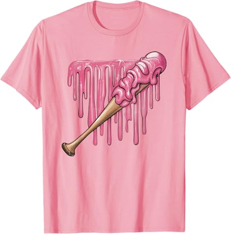 Baseball Pink Ice-cream Baseba - огляд і ціна Men'S Fashion Pink Shirt