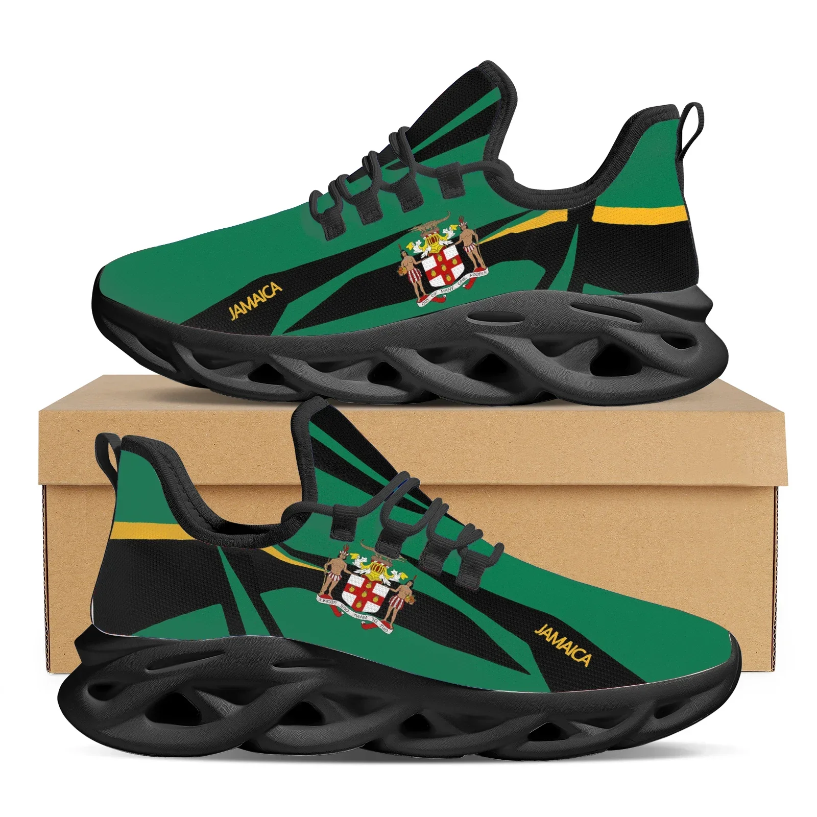 Jamaica Flag Print Sneakers Wo - огляд і ціна Mens Fashion Trainers