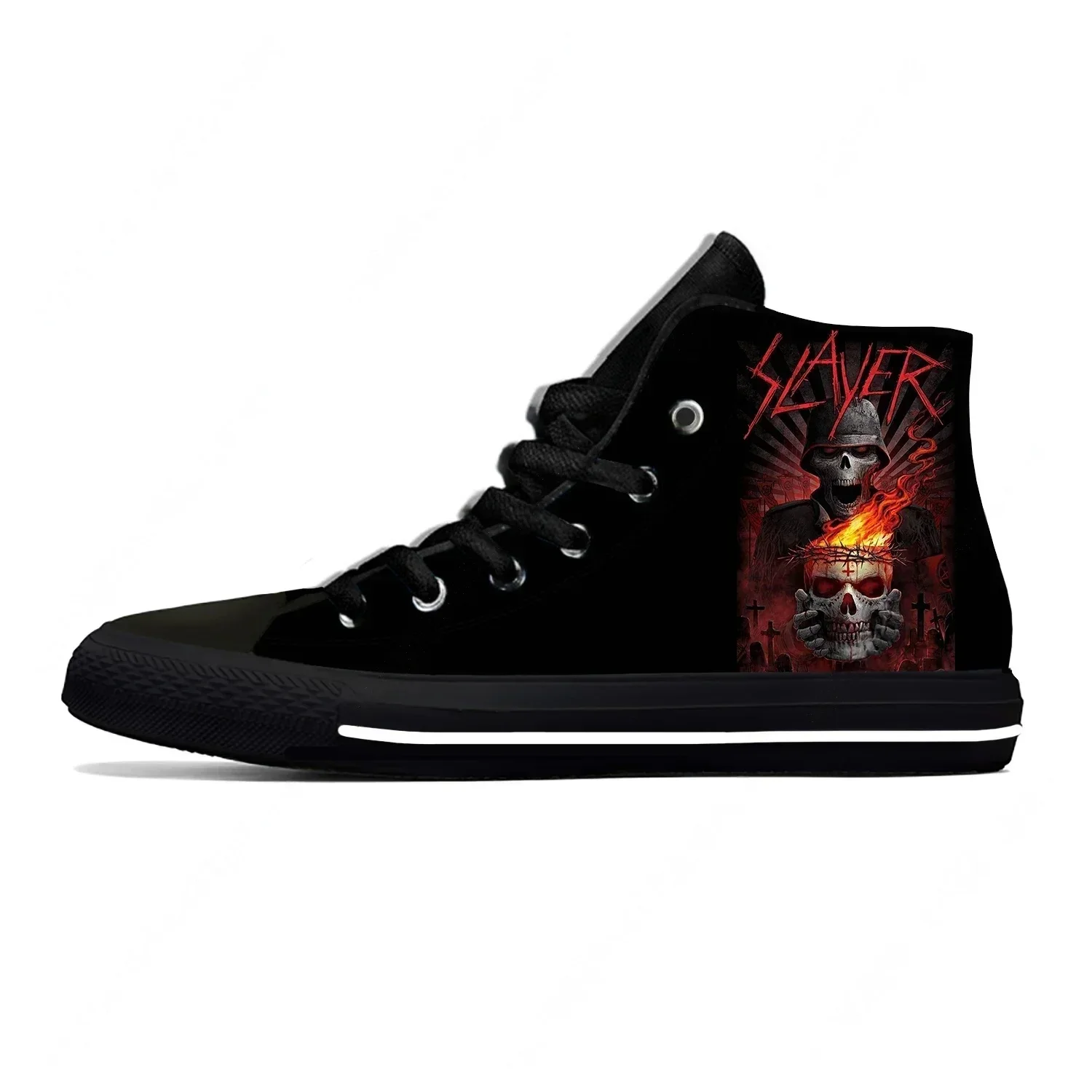 Slayer Heavy Metal Rock Band H - огляд і ціна Mens Fashion Trainers