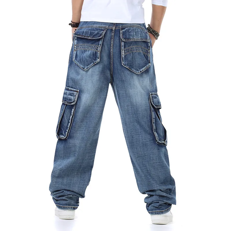 Mens Baggy Jeans Spring and Au - огляд і ціна Men'S Fashion For Fat Guys