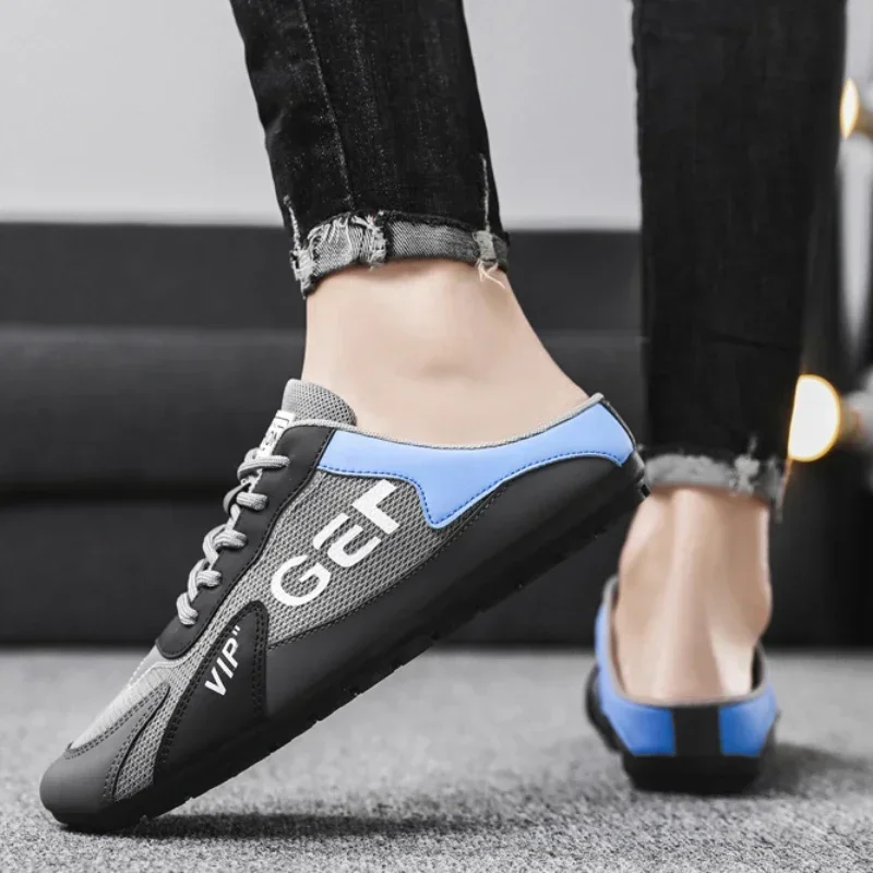 Men Slippers Trend Baotou Shoe - огляд і ціна Mens Fashion Trainers